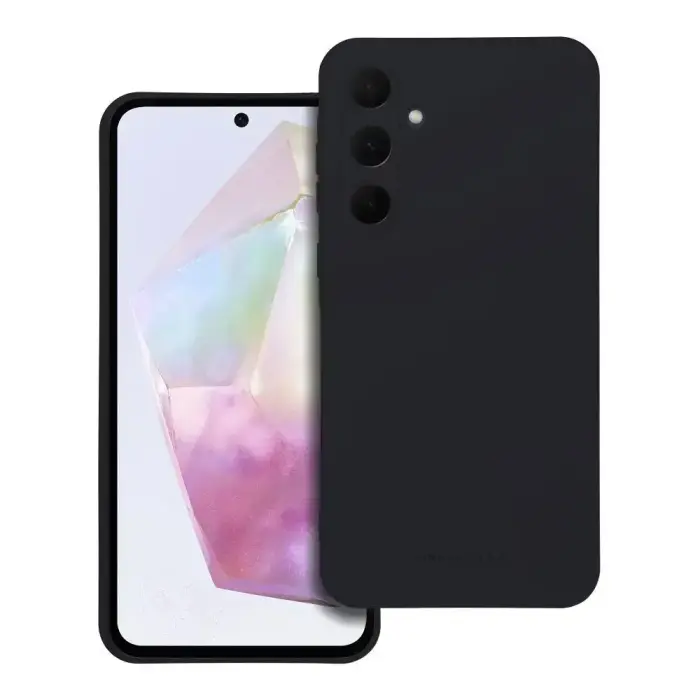 ROAR SPACE maciņš telefonam Samsung Galaxy A35 (A356) melns