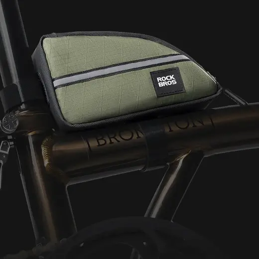 Rockbros Triangle Bike Frame Bag 0.8l - Black Фото num