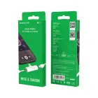 Borofone Adapter BV7 Audio - Lightning to Lightning + jack 3,5mm - white Photo