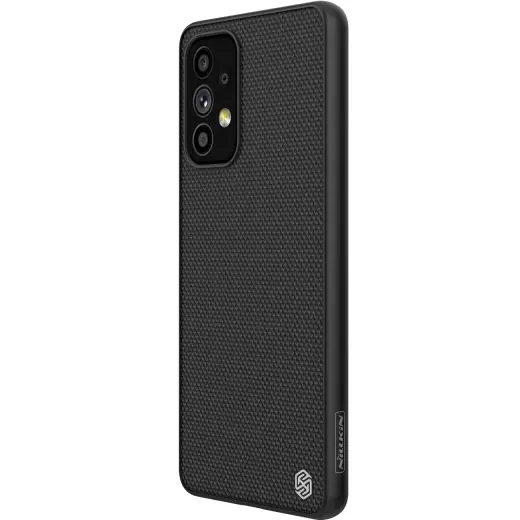 Nillkin Textured Case durable reinforced case with gel frame and nylon back for Samsung Galaxy A73 black Foto 7