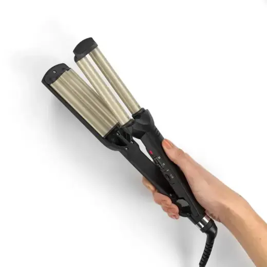 BaByliss Curling Iron Easy Waves gold black (C260E) Foto 4