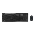 Logitech Keyboard and Mouse Set MK270 - Black Фото num