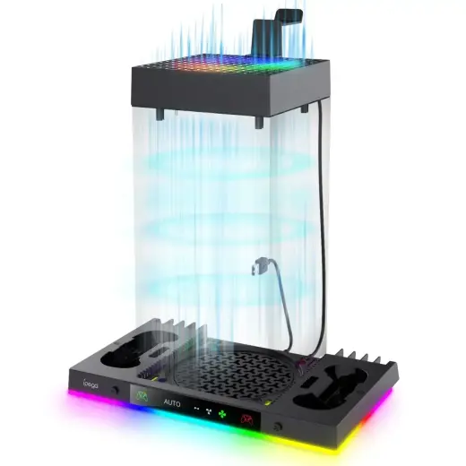 iPega XBX024S Multifunctional Charging RGB Stand with Cooling for Xbox (Damaged  Package) Foto 3