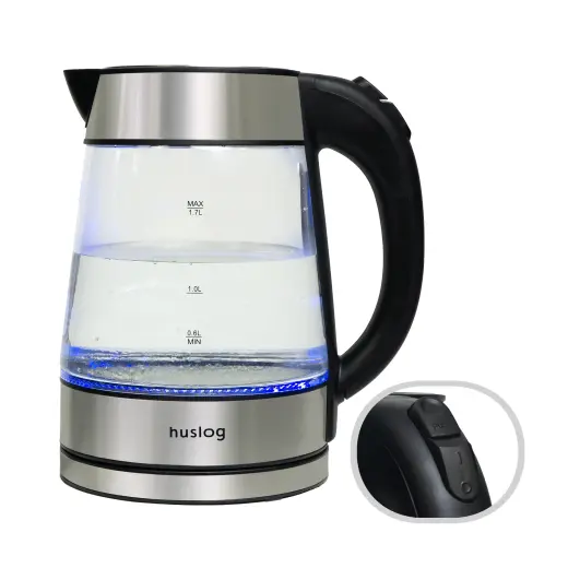 Huslog glass kettle 1,7L AK-0537 Фото num