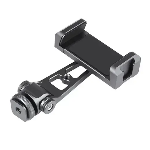 Swivel phone holder Puluz with universal 1/4 mount (black) Foto 2