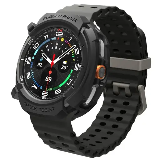SPIGEN RUGGED ARMOR SAMSUNG GALAXY WATCH 8 CLASSIC (46 MM) MATTE BLACK Foto 9