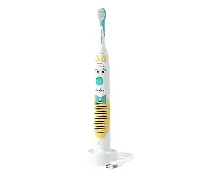 PHILIPS elektriskā zobu birste bērniem, balta/zila (Pet Edition)