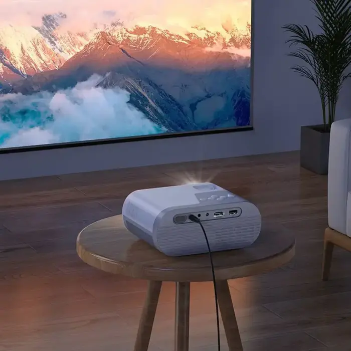 Projector HD Ready Hoco with Android software Wi-Fi Bluetooth 720P DT2 white Foto 16