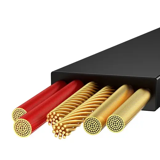 Baseus Bright Mirror 3 3-in-1 datu pārraides un uzlādes vads | USB-C uz Micro USB, Lightning, USB-C | 66W | 1.1m | violets Foto 11