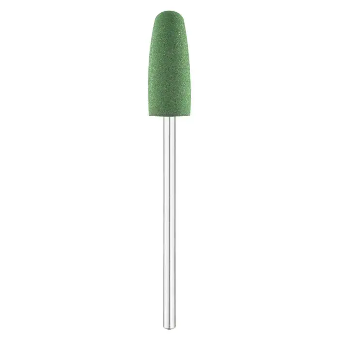 EXO – Green Rubber Cylindrical Bit with Rounded Tip, Ø8.0 mm / 400