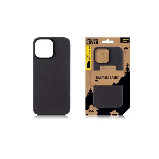 Tactical MagForce Aramid Cover for Apple iPhone 16 Pro Max Black Фото num