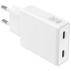 Wall Charger 4smarts PDPlug Slim Dual 65W GaN 2xUSB-C white Foto 3