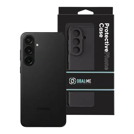 OBAL:ME Matte TPU Cover for Samsung Galaxy S26+ Black Foto 2