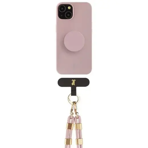 Etui JE 3in1 PopGrip iPhone 15 6.1" różowy|rose 30494 (Just Elegance) Фото num