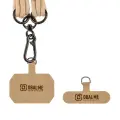 OBAL:ME NeckTag Trio Rope for Mobile Phone Khaki Foto 2