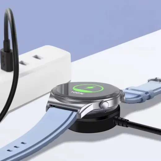 Tech-Protect MC03 UltraBoost Inductive Charger for Samsung Galaxy Watch USB-C 100cm - Black Photo