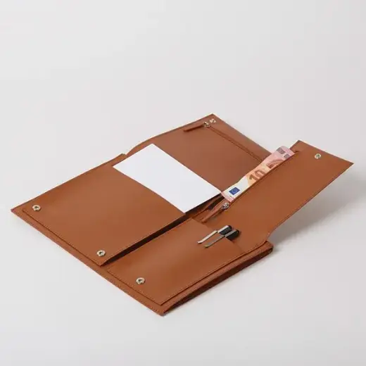 Lexon Flat 14" Laptop Bag brown LN2503M Photo