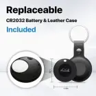 Lifemate GPS Bluetooth LifeTag Tracker HD-P16-3 Android + keyring black (damaged packaging) Фото num
