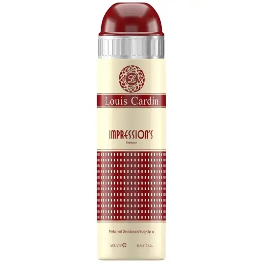 Louis Cardin, Impression’s, Deodorant Spray, For Women, 200 ml