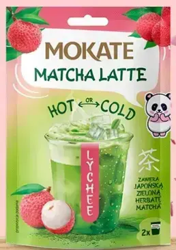 MOKATE Matcha Latte ar līčiju garšu, 40g