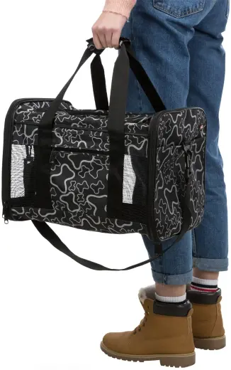 Soma dzīvnieku pārvadāšanai - Trixie Alina Carrier 26*27*42cm Foto 4