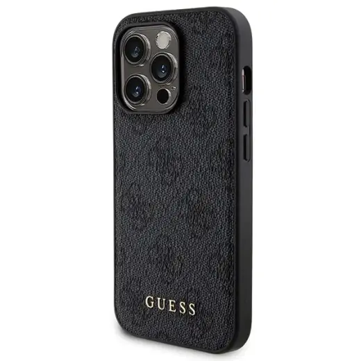 Zestaw Guess GUBPM5P13L4GEMGK iPhone 13 Pro 6.1" hardcase + Powerbank 5000mAh MagSafe czarny|black 4G Metal Logo Фото num