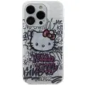 Hello Kitty HKHCP13XHDGPHT iPhone 13 Pro Max 6.7" biały|white hardcase IML Kitty On Bricks Graffiti Фото num