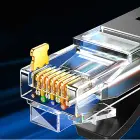 Ugreen Cat6A UTP Ethernet Cable 0.5m - Black Foto 8