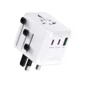 Universal travel adapter with USB-A and 2x USB-C P Фото num
