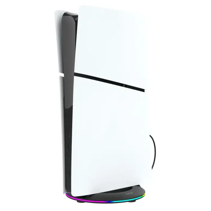 iPega P5S025SH Vertical Stand with RGB for PS5 Slim/PS5 Pro Black Фото num