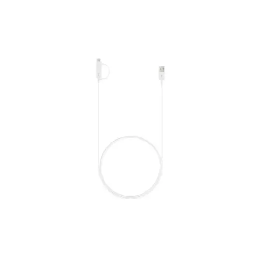 Samsung 2-in-1 провод для передачи данных и зарядки | USB-A на USB-C, Micro USB | 1.5m | белый Фото num