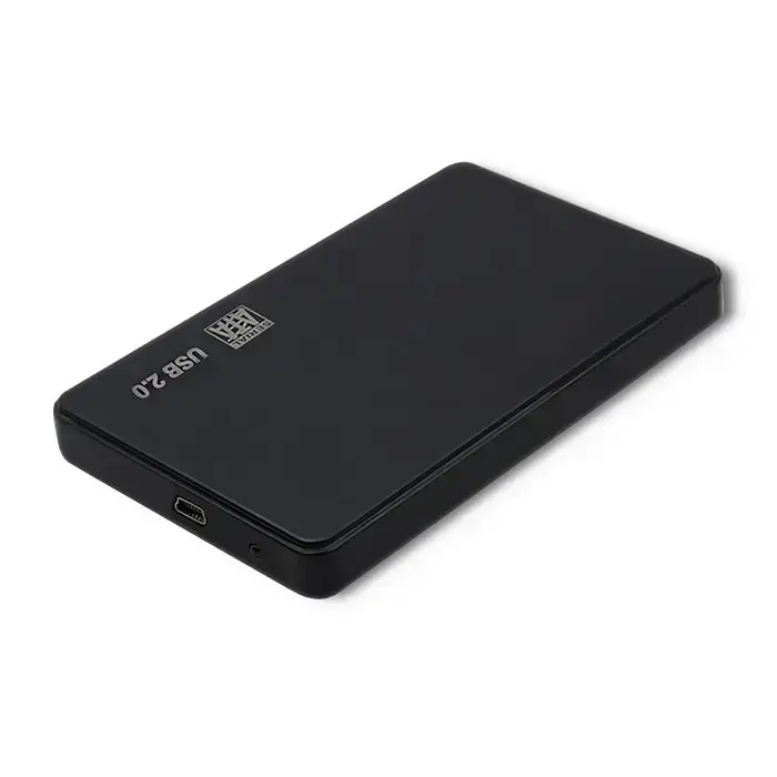 Qoltec External Hard Drive Case HDD/SSD 2.5'' SATA3 | USB 2.0 | Black Foto 2