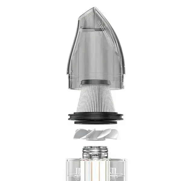 USAMS Foldable Mini Cordless Vacuum Cleaner YAJ series black XCQZB25901 (US-ZB259) Foto 3