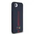 Red Bull Silicone Powerbar phone case for iPhone 16e blue with MagSafe support Photo