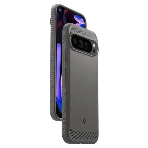 Spigen Rugged Armor Google Pixel 9 Pro XL marble grey|szary ACS07784 Фото num