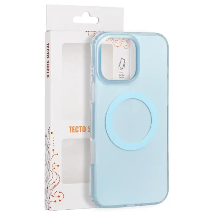 Tecto Shield Mistiq Mag case for iPhone 16 Pro Max 6,9" blue