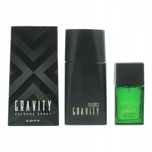 Set Coty: Dark Gravity, Eau De Cologne, For Men, 100 ml + Defy Gravity, Eau De Cologne, For Men, 30 ml