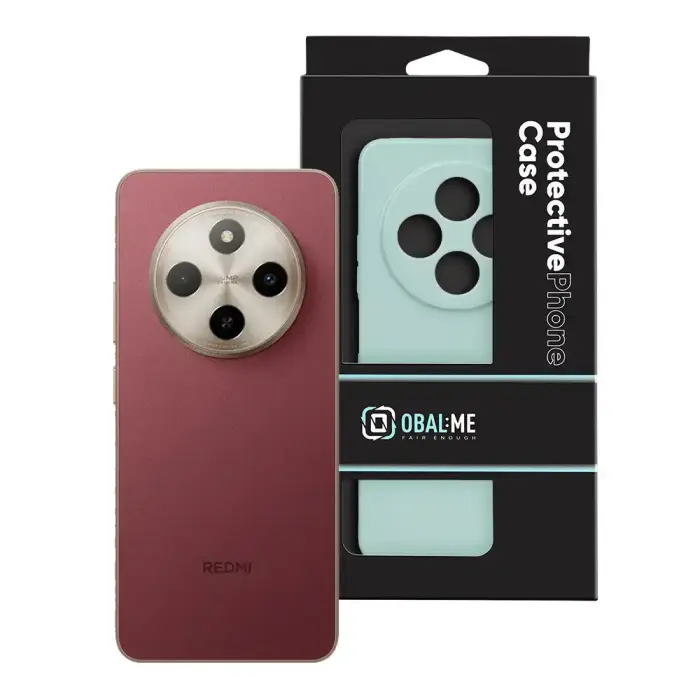 OBAL:ME Glossy Cover for Xiaomi Redmi 17C 4G Mint