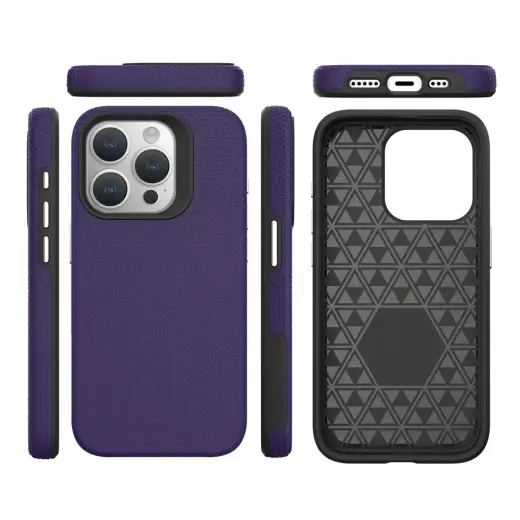 Vmax Triangle case for Samsung Galaxy A15 4G | A15 5G dark purple Photo
