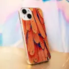 Gold Glam case for Samsung Galaxy A14 4G / A14 5G orange Фото num