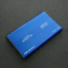 Qoltec Aluminium External Hard Drive Case HDD SSD 2.5'' SATA3 | USB 3.0 | Blue Photo