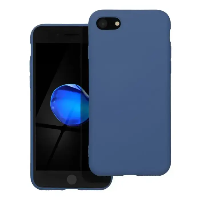 Silicone phone case for iPhone 7 blue