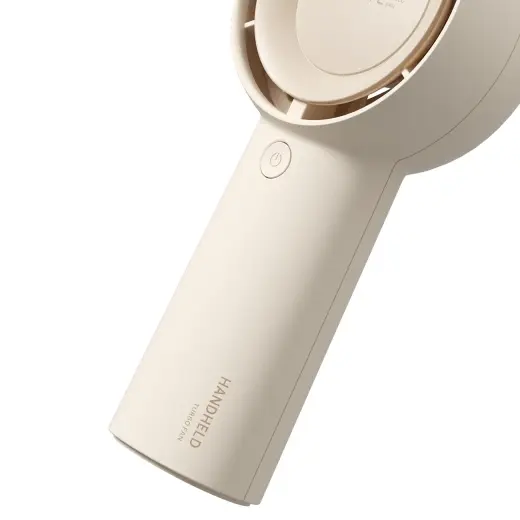 Jisulife Handheld Fan Life5 Plus 4000 mAh Portable USB Fan - Beige Foto 7