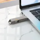 Pendrive 64GB USB 3.2 (USB A + USB C) Hoco UD15 gray — Foto 2
