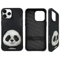 Nimmy etui iPhone 15 Pro 6.1"             czarny|black Big Eyed Pet 2.0 Panda Photo