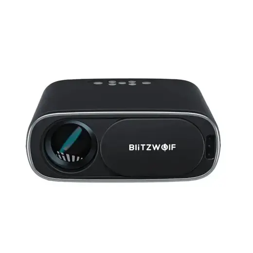 BlitzWolf BW-V4 1080p LED beamer / projector, Wi-Fi + Bluetooth (black) Foto 2