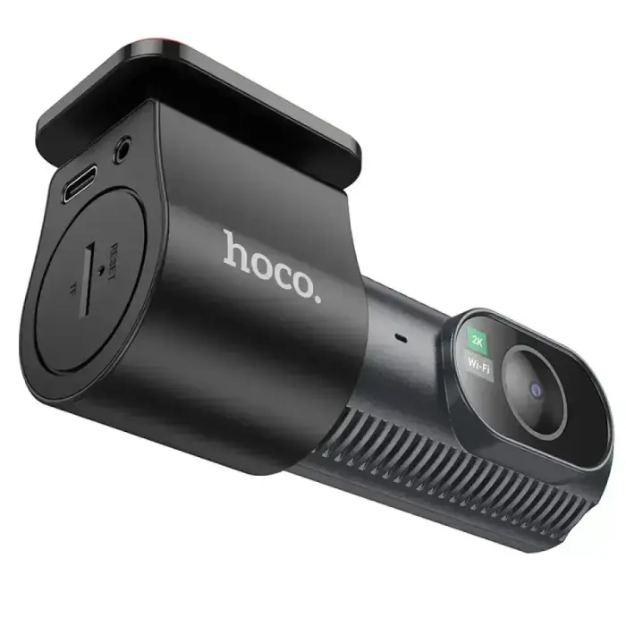 Dash cam for car Hoco with screen 1,47" 2K + rear camera 720P/25fps DV8 black Foto 5