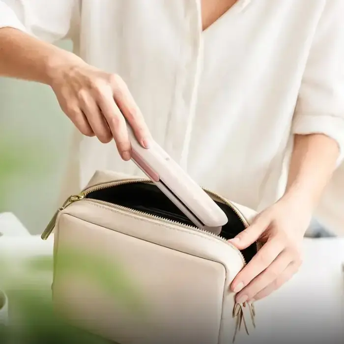 Hair straightener Hoco HP46 pink Foto 7