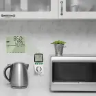 Qoltec Power meter PM0627 with history | 3680W | 16A | LCD Photo