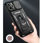 Slide Camera Armor Case for Oppo A59 Black — Фото 12